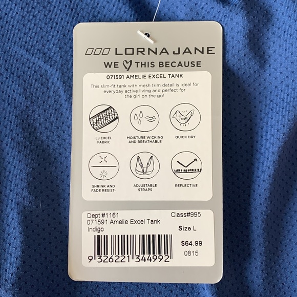 NWT- Lorna Jane Amelie Excel Tank - Picture 8 of 10